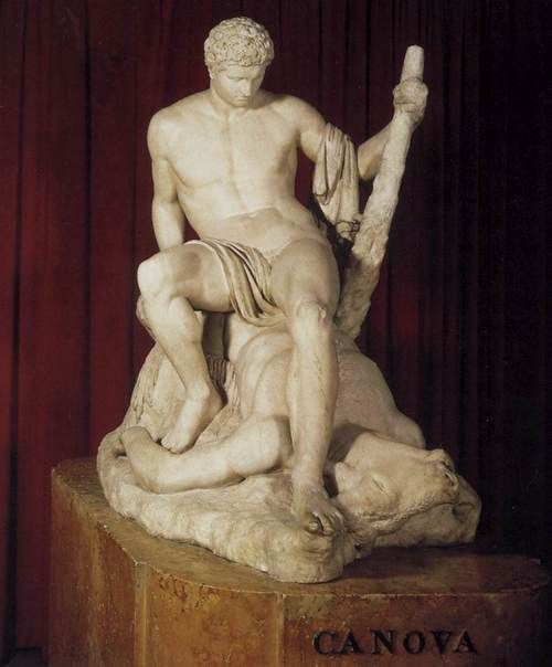 Canova. Teseo y el minotauro, 1781-1783