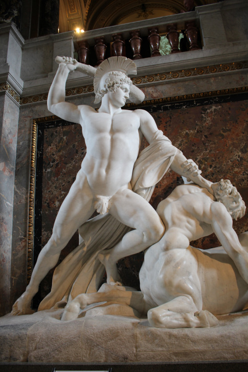 Canova. Teseo en lucha con un centauro, 1804-1819