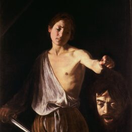 Caravaggio. David con la cabeza de Goliat, 1609-1610. Galleria Borghese, Roma