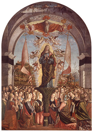 Carpaccio. Glorificación de Santa Úrsula, 1491