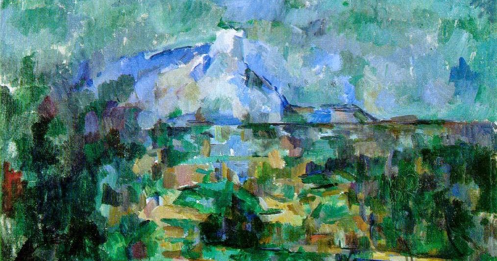Cézanne. La montaña Santa Victoria vista desde Lauves, 1904-1906