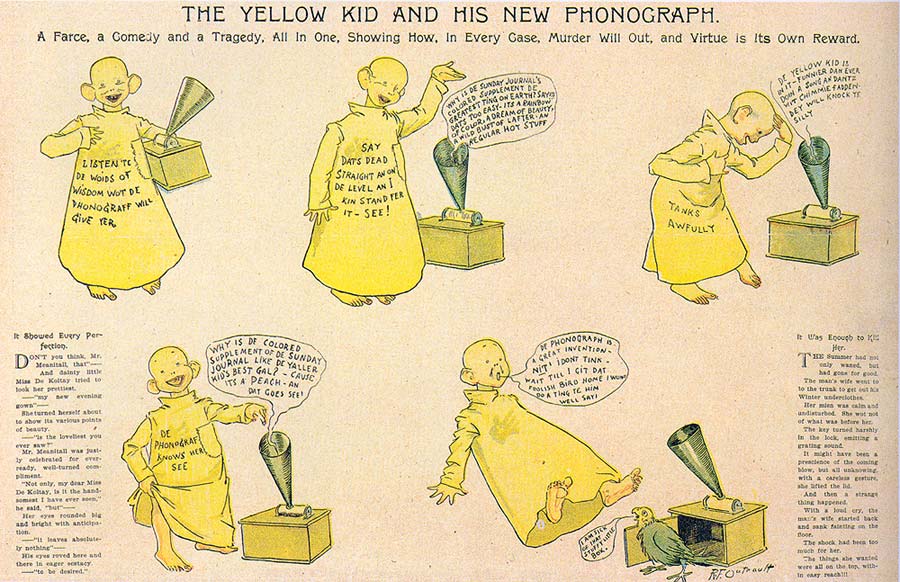 Yellow Kid. New York Journal,1895-1898