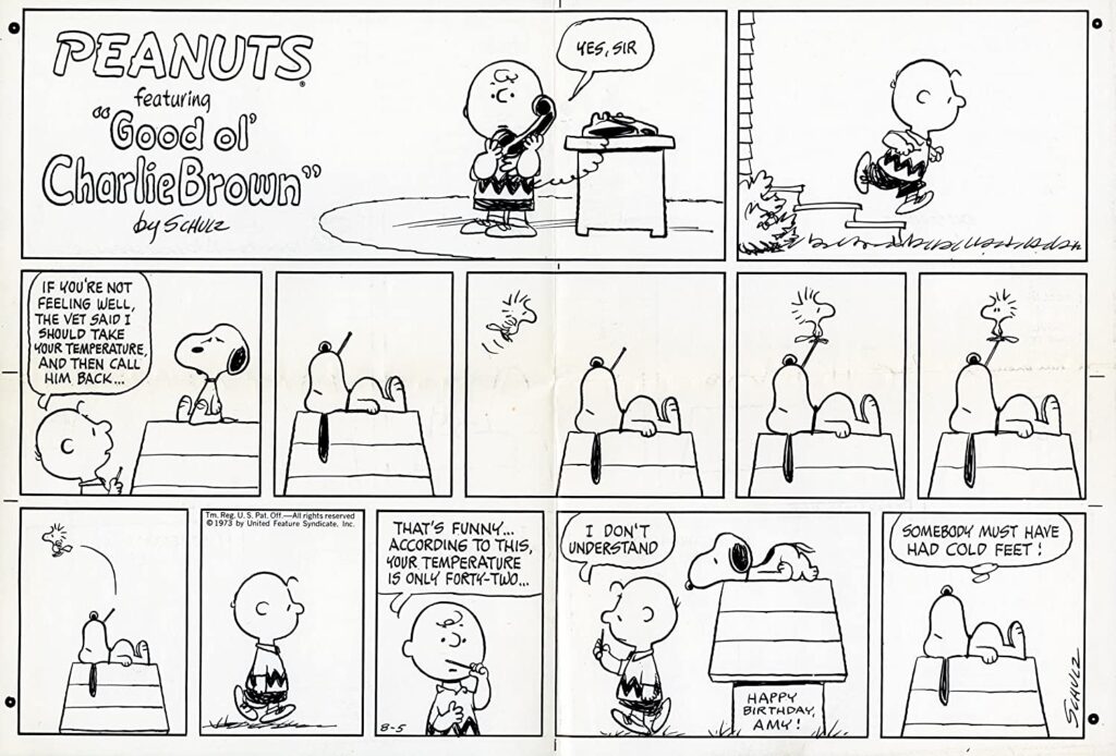Charles Schulz. Peanuts