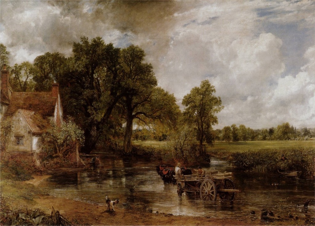 Constable. El carro de heno, 1821