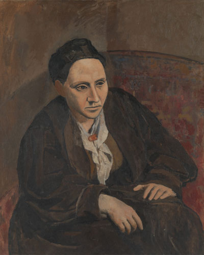 Pablo Picasso. Retrato de Gertrude Stein, 1906. Metropolitan Museum of Art, Nueva York