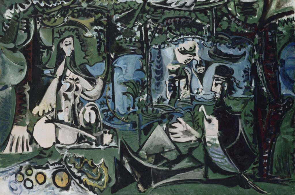 Pablo Picasso Le déjeuner sur l'herbe d'après Manet, 3 mars-20 août 1960, 1960 Paris, musée Picasso © Succession picasso 2008