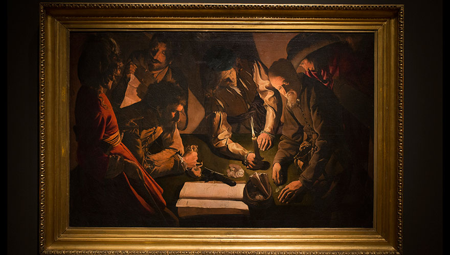 Georges de la Tour. El pago del dinero. National Gallery, Lviv, Ucrania