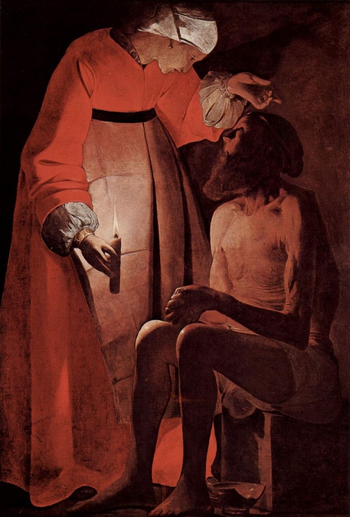 Georges de la Tour. Job y su mujer. Musée départemental d´ Art ancien et contemporain, Épinal