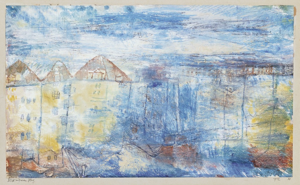 Paul Klee. Vista de una plaza, 1912