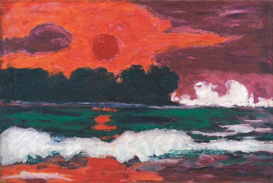 Emil Nolde. Tropical Sun, 1914