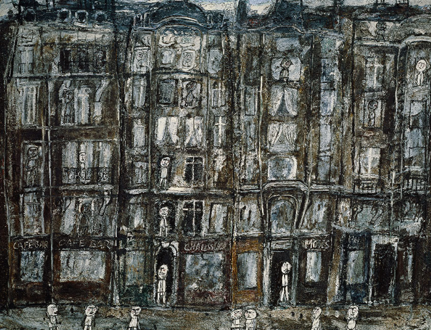 Jean Dubuffet. Apartment Houses, Paris, 1946. Metropolitan Museum