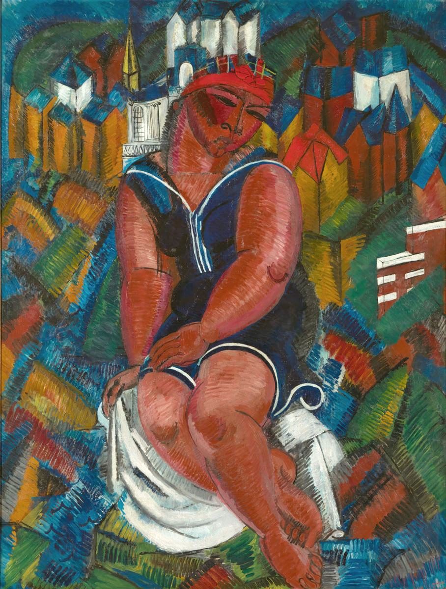 Raoul Dufy. La gran bañista, 1914. Colección GDF SUEZ,