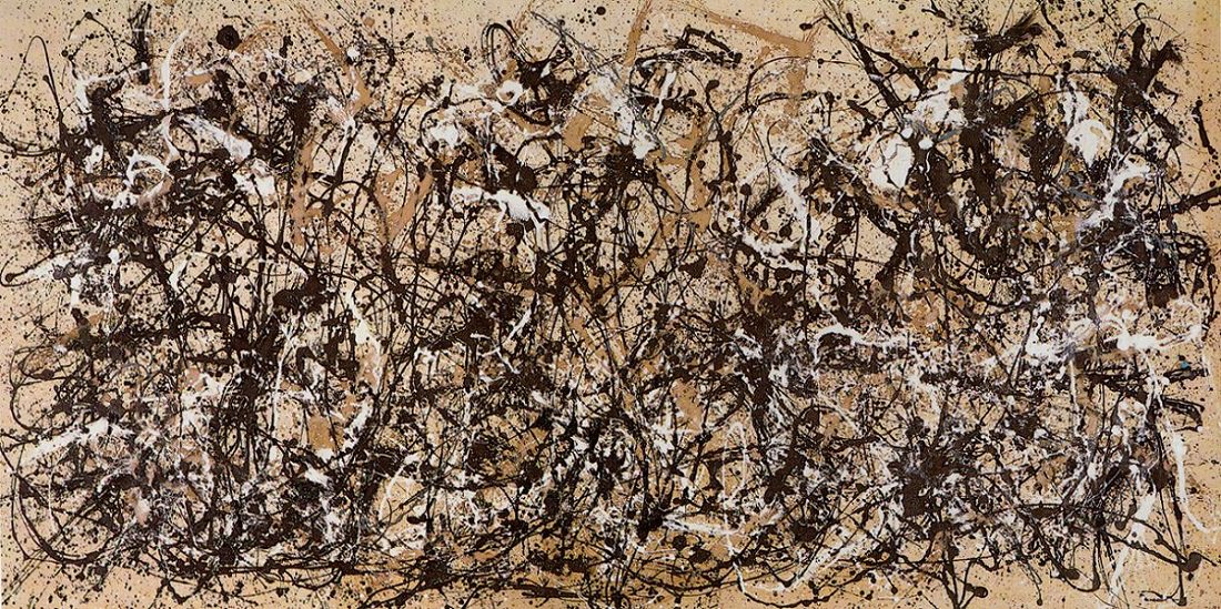 Jackson Pollock. Autumn Rhythm (Number 30)
