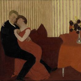 Félix Vallotton. La mentira, 1897. The Baltimore Museum of Art