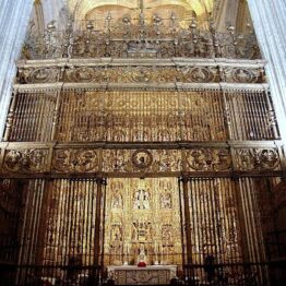 Forja en la Capilla Mayor de la Catedral de Sevilla