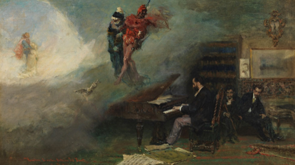 Mariano Fortuny. Fantasía sobre Fausto, 1866. Museo Nacional del Prado