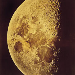 Lewis Morris Rutherford. La Luna, 4 de marzo de 1865