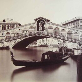Carlo Naya. Ponte di Rialto, 1875