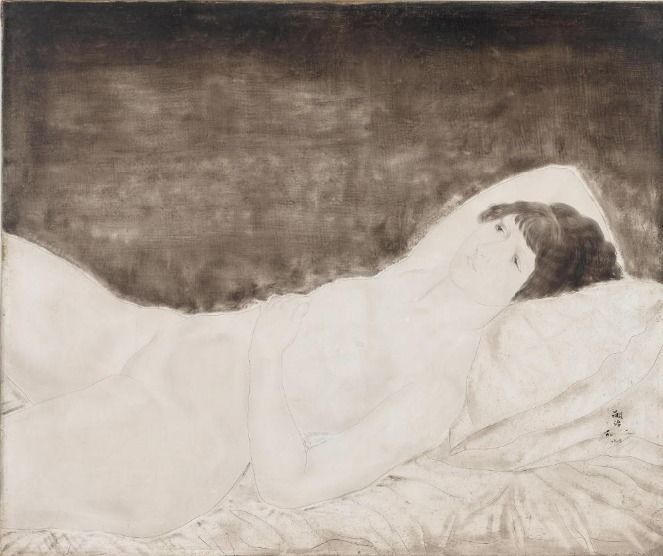 Léonard Foujita. Nu, 1925. Centre Pompidou