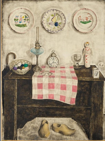 Léonard Foujita. Mon intérieur, Paris, 1921. Centre Pompidou
