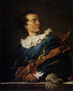 Fragonard. Retrato del abad de Saint-Non, 1770. Musée du Louvre