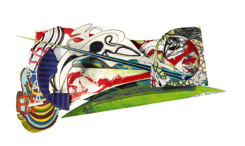 Frank Stella. The Chase – Second Day (Moby Dick Series), 1989. Museum Reinhard Ernst