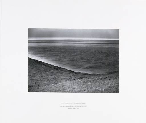 Hamish Fulton. France on the Horizon. 1975. Tate