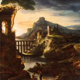 Géricault. Paisaje con acueducto, 1818. Metropolitan Museum