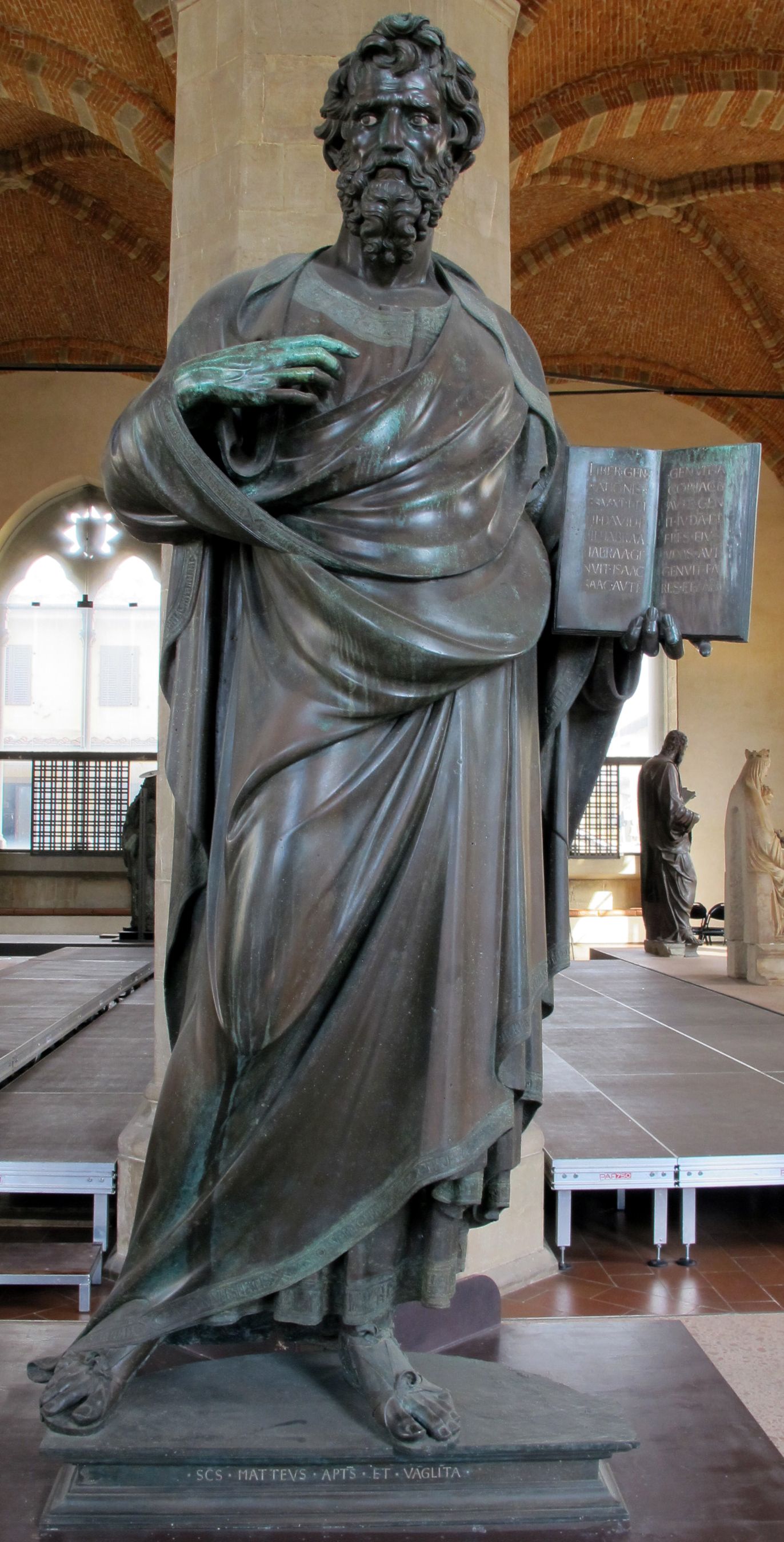 Ghiberti. San Mateo, 1419-1423. Orsanmichele, Florencia