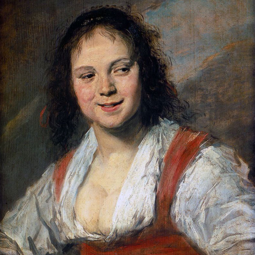 Frans Hals. Bohemia o La gitana, hacia 1628-1630. Museo del Louvre