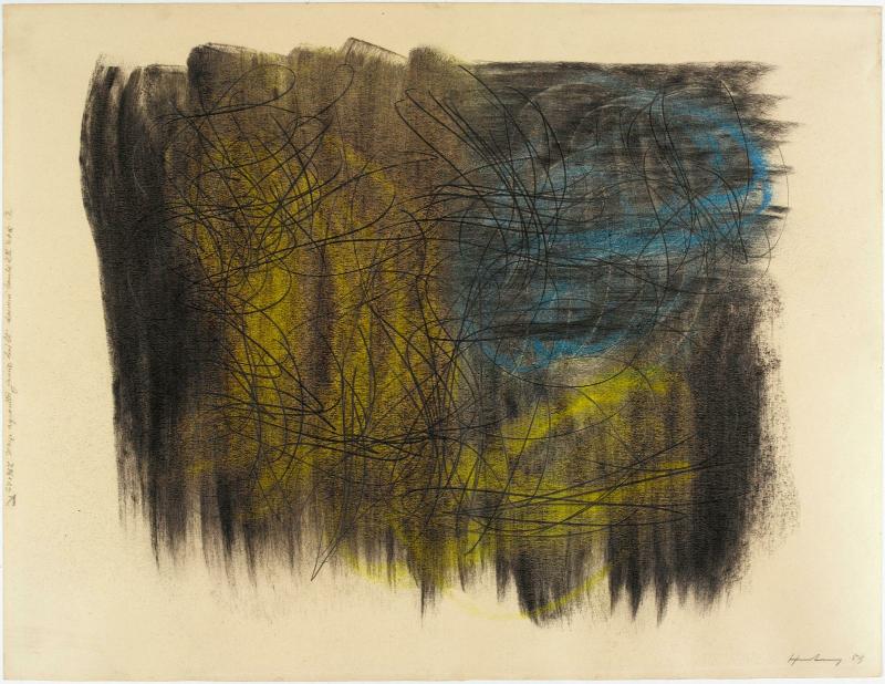 Hans Hartung. P 1959-48, 1959. Centre Pompidou