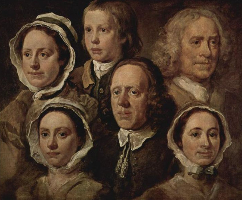 William Hogarth. Los criados del pintor, 1750-1755. Tate