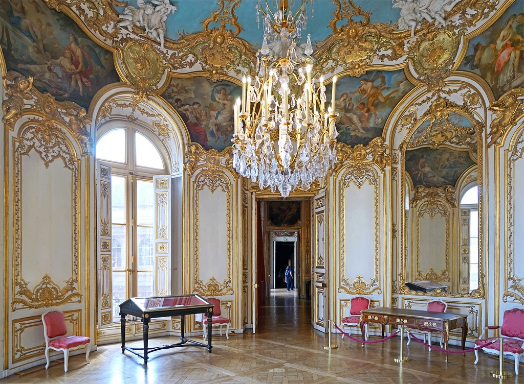 Salón oval del Hôtel Soubise, 1735