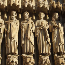 Esculturas de la Catedral de Notre Dame d´Amiens