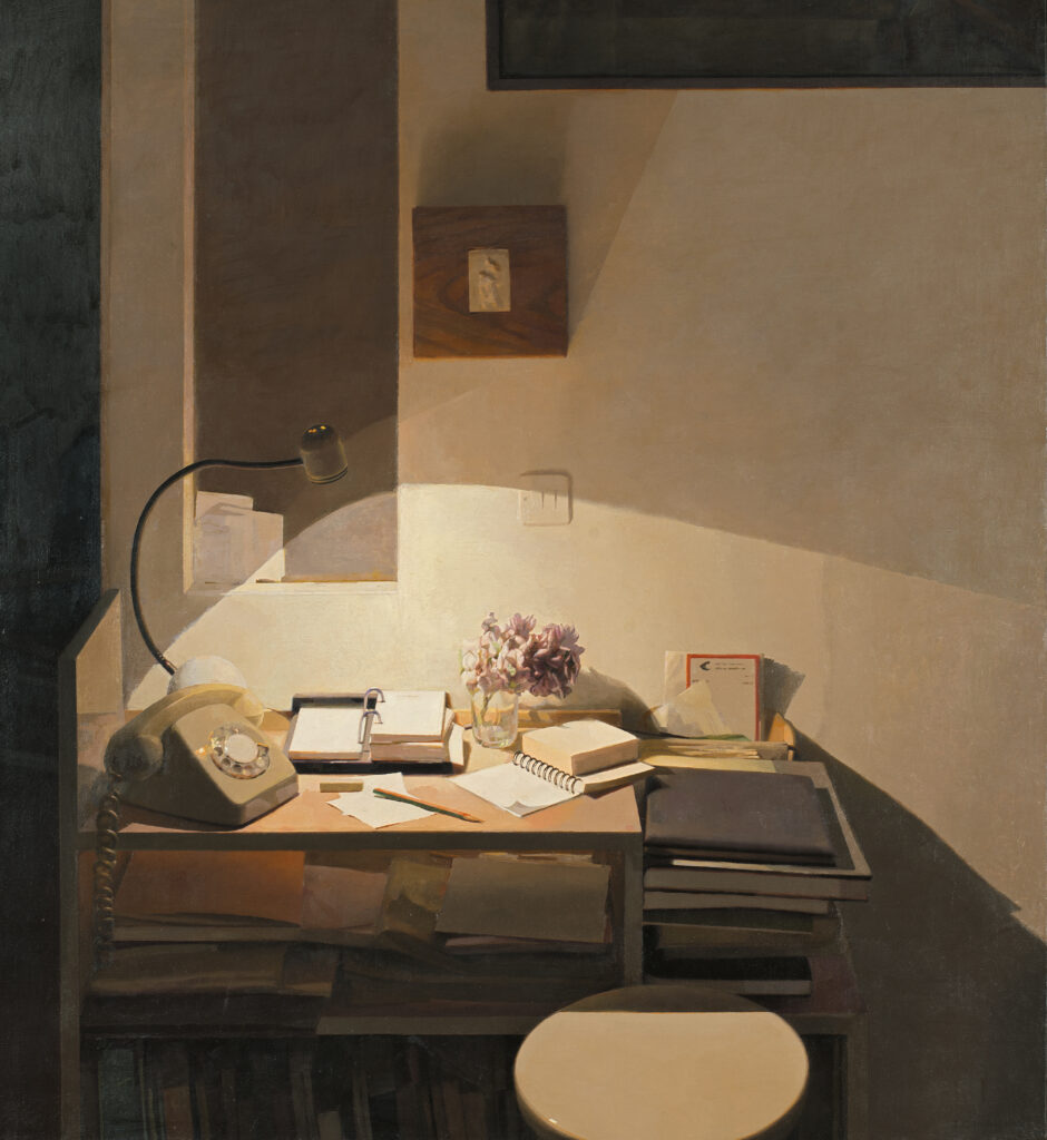 Isabel Quintanilla. El teléfono, 1966. Colección privada. VEGAP, Madrid, 2024
