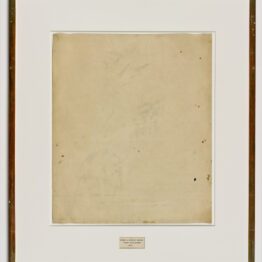 Robert Rauschenberg. Erased De Kooning Drawing, 1953. San Francisco Museum of Modern Art, San Francisco