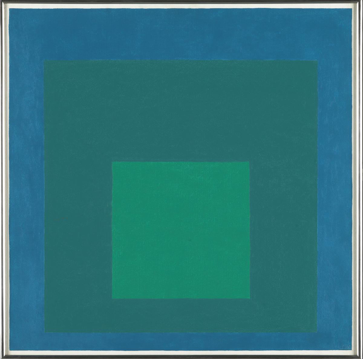 Josef Albers. Study for Homage to the Square: Beaming, 1963