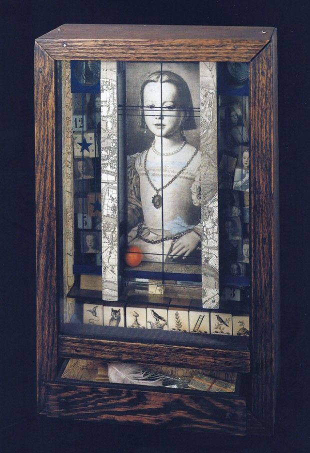Joseph Cornell. Princesa Médicis, 1942-1952. Museum of Modern Art Joseph Cornell, New York