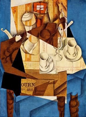 Juan Gris. El desayuno, 1914. MoMA, Nueva York