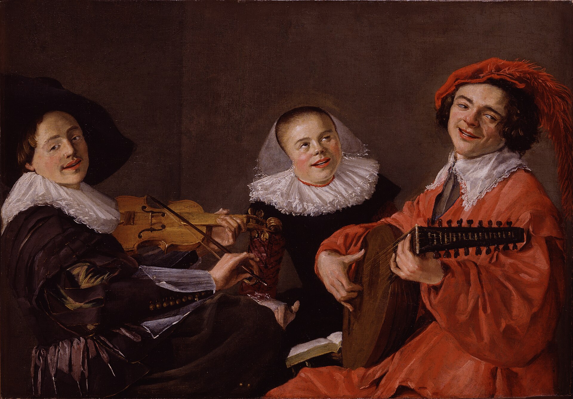 Judith Leyster. El concierto, hacia 1633. National Museum of Women in the Arts, Washington