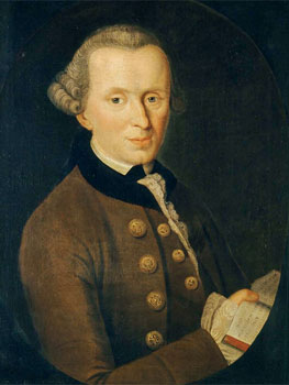 Johann Gottlieb Becker. Immanuel Kant