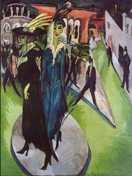 Kirchner. Potsdamer Platz, 1914. Neue Nationalgalerie, Berlin