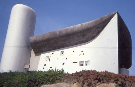 Le Corbusier. Capilla Notre Dame du Haut, 1950-1955