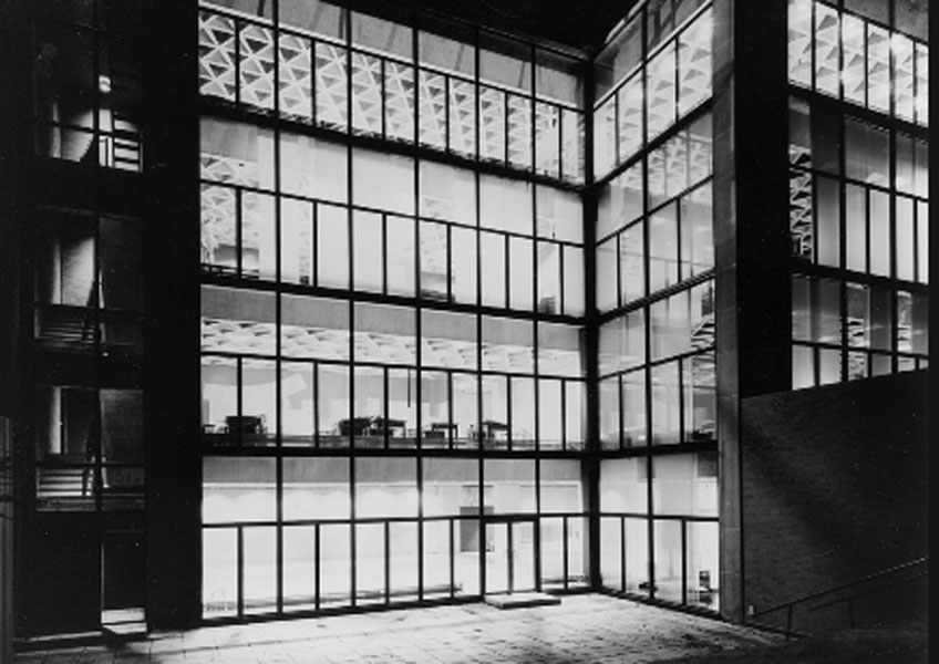 Louis Kahn. Galería de Arte de la Universidad de Yale, 1951-1953