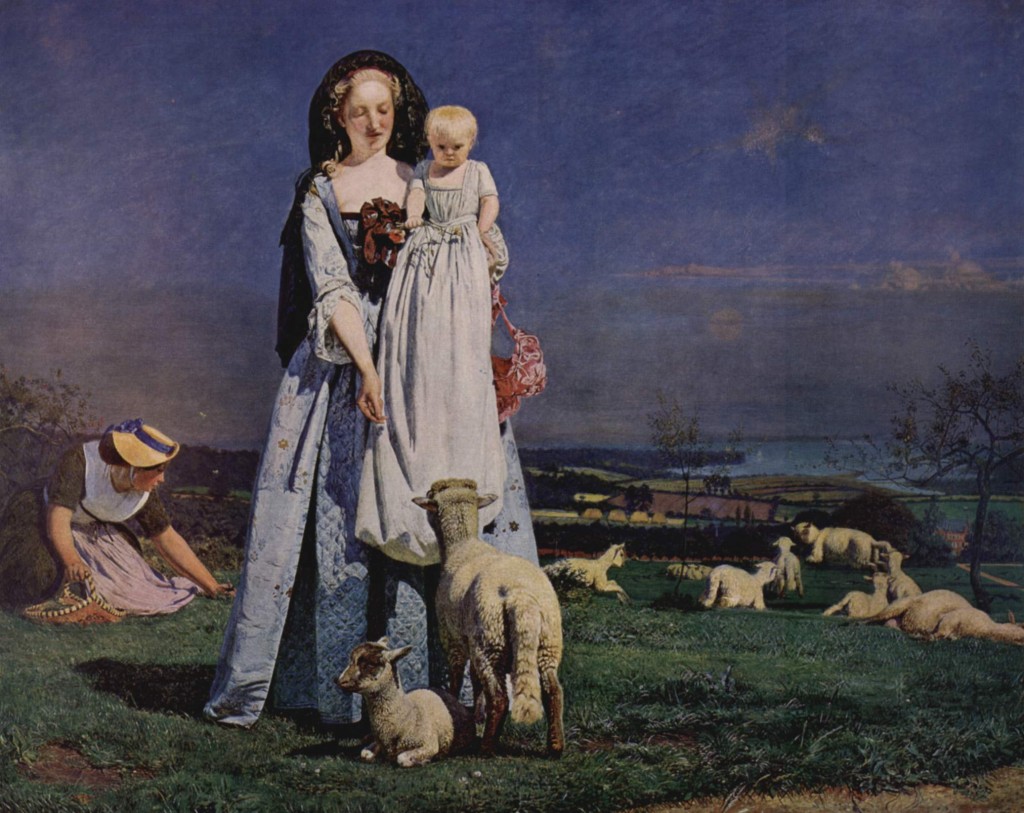 Madox Brown. La oveja, 1851-1859