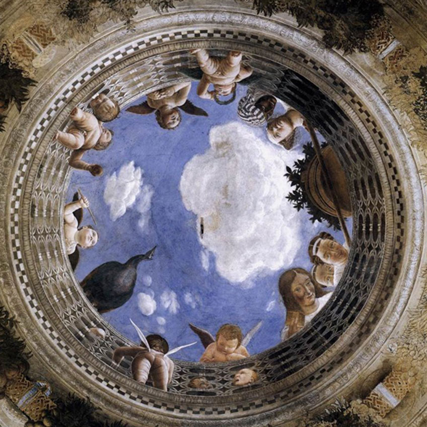 Mantegna. Cámara de los esposos, 1471-1494