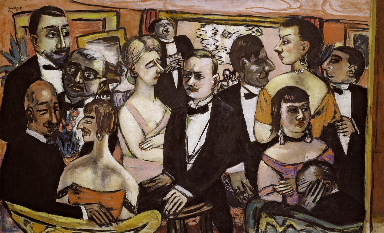 Max Beckmann. Sociedad, París, 1931. Solomon R. Guggenheim Museum
