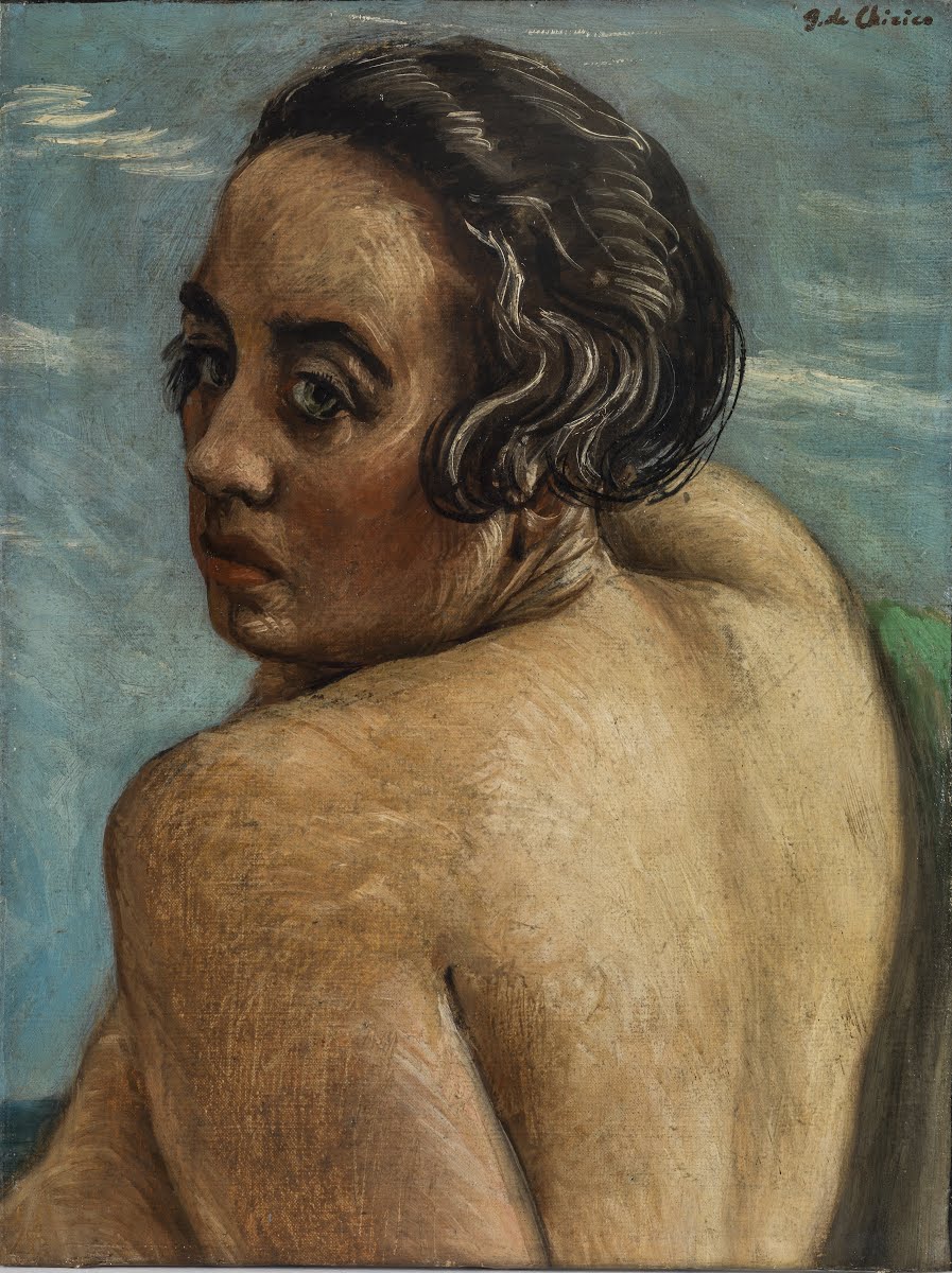 Giorgio de Chirico. Bañista (Retrato de Raissa), 1929. MART Rovereto