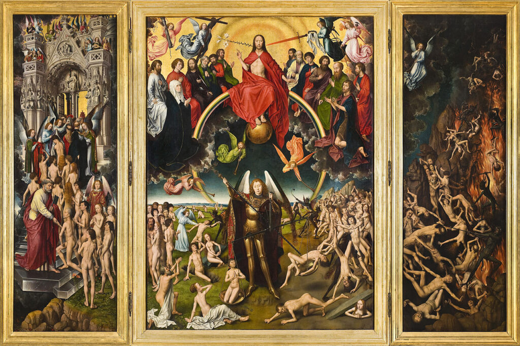 Hans memling. El Juicio Final, hacia 1467-1471. Muzeum Narodowe, Gdansk