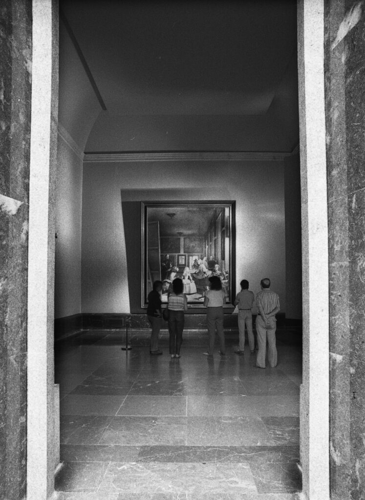 Sala de Las Meninas en 1985